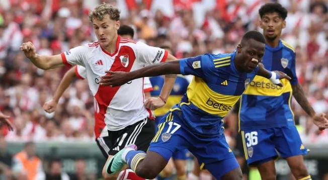 Boca Juniors y River Plate se enfrentan en la fecha 15 de la Liga Profesional 2024