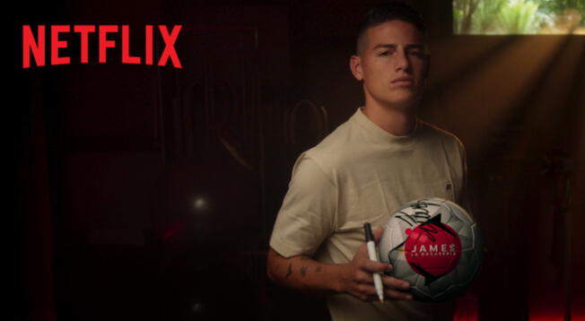 James Rodríguez hará su debut en Netflix con su propia serie.