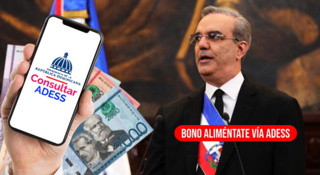 El Bono Aliméntate de ADESS comenzará a pagarse el 15 de septiembre.