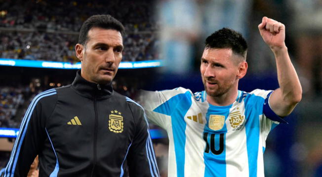 Lionel Scaloni deberá elegir el jugador que usará la número '10' tras la ausencia de Messi.