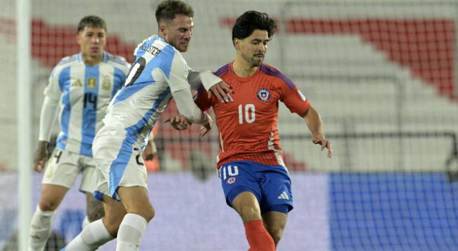 Argentina vs. Chile se enfrentaron en Buenos Aires.