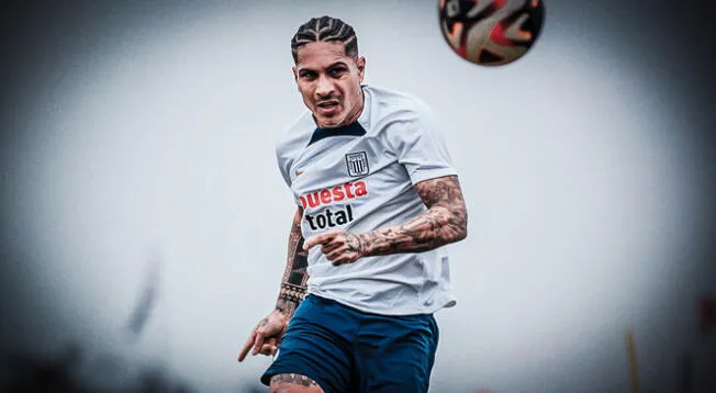 Paolo Guerrero viene días entrenando con Alianza Lima.