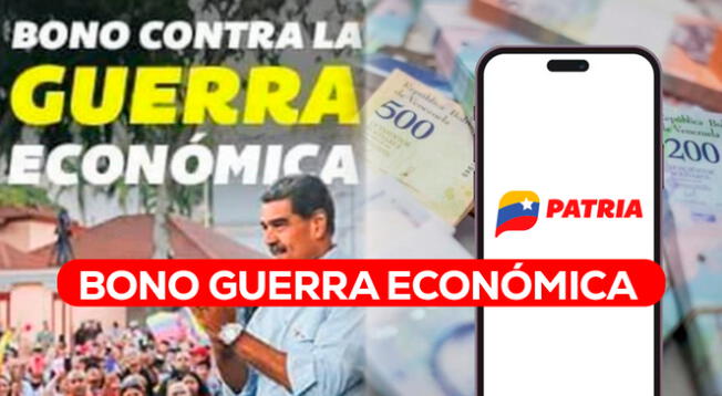 Conoce qué debes hacer para recibir de manera correcta el Bono contra la Guerra Económica 2024.