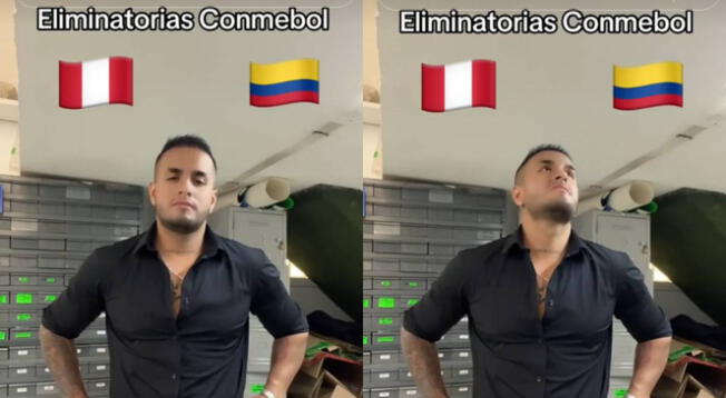 El streamer dejó su pronóstico del Perú vs. Colombia y causó revuelo en TikTok.