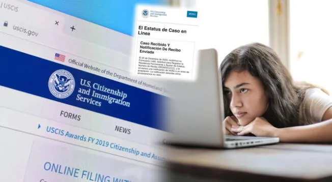 En USCIS en línea, puedes consultar el estatus de tu caso migratorio en español.