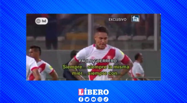 El reproche de Guerrero volvió a tomar relevancia tras el empate ante Colombia.