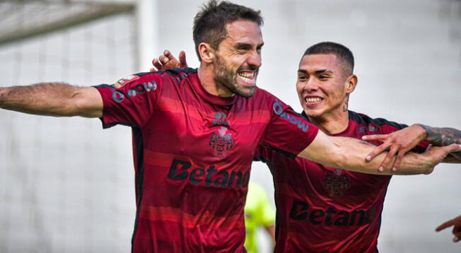 Cristian Bordacahar marcó el segundo gol de Melgar en la goleada sobre Comerciantes Unidos