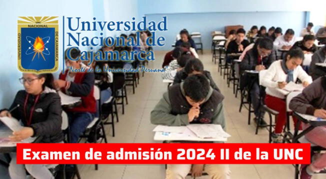 Conoce a qué hora inicia el examen de admisión de la UNC 2024 - II.