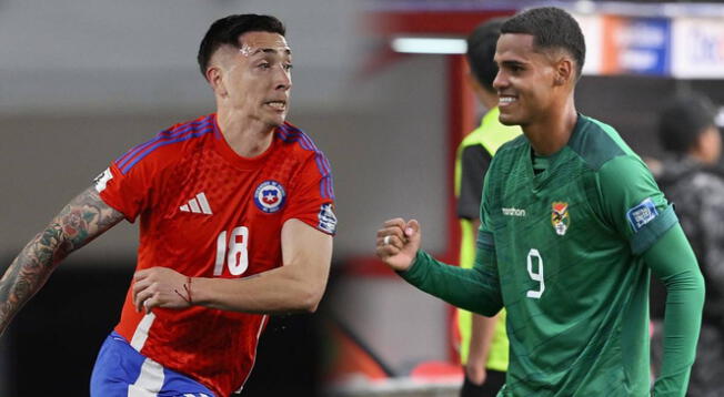 Chile vs. Bolivia se enfrentan por las Eliminatorias 2026.