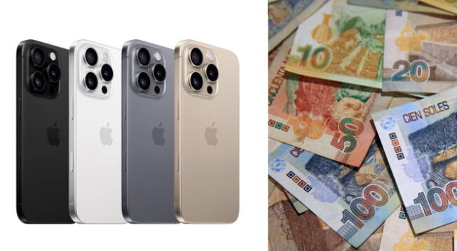 Conoce el precio del iPhone 16 Pro Max y cuántos sueldos mínimos equivale en Perú.