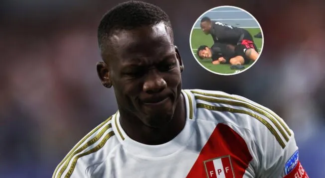 Luis Advíncula le hizo una inesperada broma a Gianluca Lapadula. Luis Advíncula le hizo una inesperada broma a Gianluca Lapadula.