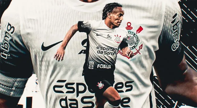 André Carrillo presentado en Corinthians.