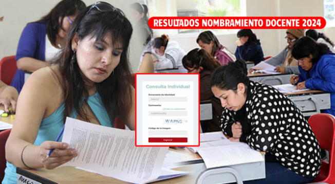 Los resultados del nombramiento docente estarán disponibles el 12 de septiembre.