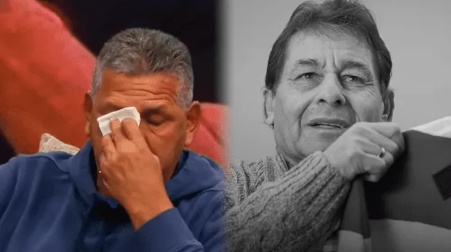 El 'Puma' Carranza lloró tras conocer el fallecimiento de Roberto Chale.