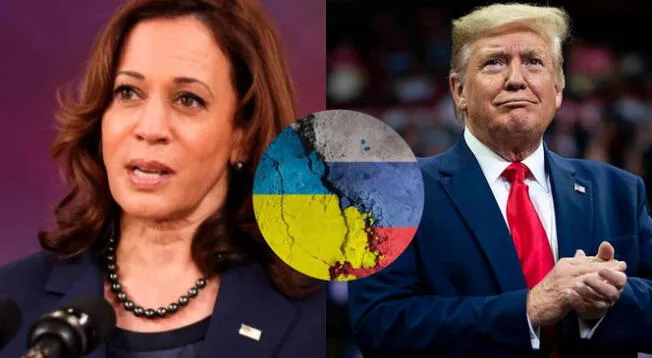 Tenso debate entre Kamala Harris y Donald Trump.