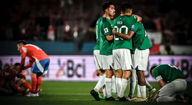 Bolivia hizo historia al vencer a Chile por 2-1.