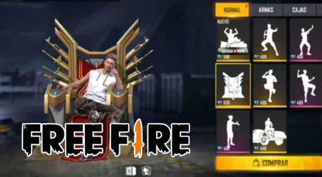 Así podrás conseguir EMOTES gratis para tus partidas de Free Fire.