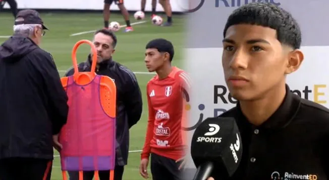 Maxloren Castro habló luego de su paso en la selección peruana mayor.