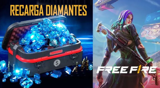 En esta página podrás comprar y recargar diamantes de Free Fire y te devuelven dinero.