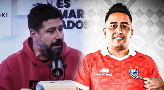 Mauro Cantoro criticó duramente a Christian Cueva por su estado físico