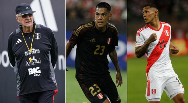 Jorge Fossati, Joao Grimaldo y Bryan Reyna, piezas claves de la selección peruana