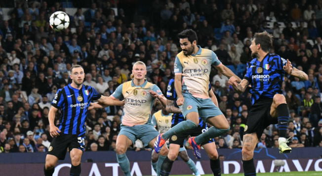 Manchester City e Inter de Milán igualaron sin goles en el Etihad Stadium