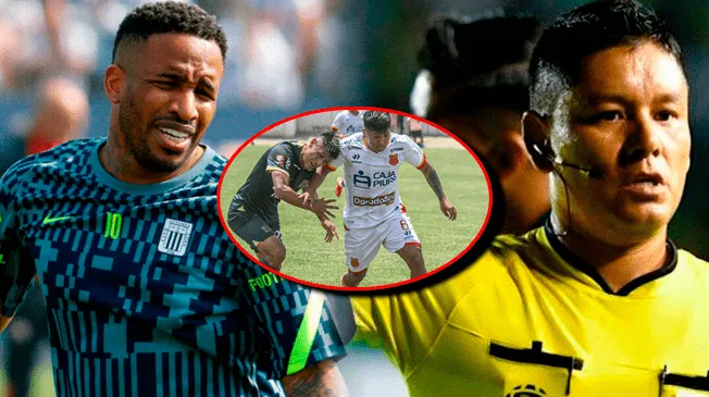 Jefferson Farfán criticó al árbitro del partido entre Alianza Lima y Atlético Grau.