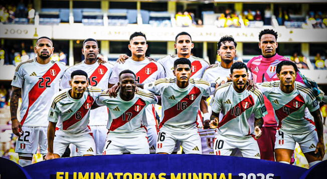 La selección peruana cae en el Ranking FIFA