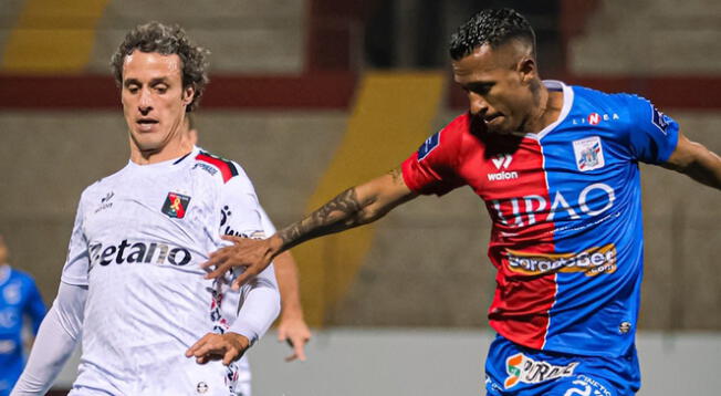 Melgar y Mannucci jugaron en el Estadio Mansiche de Trujillo.