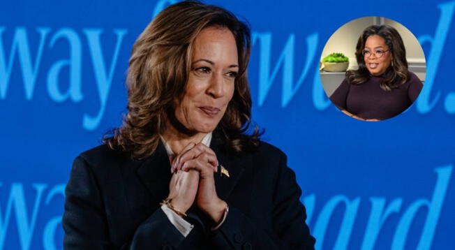 Kamala Harris dio a conocer un insólito detalle en evento con Winfrey.