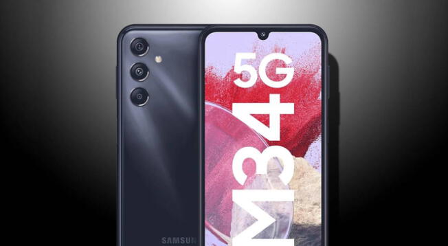 Conoce las características del Galaxy M34 5G de Samsung, el gama media más potente que se lanzó en 2023.