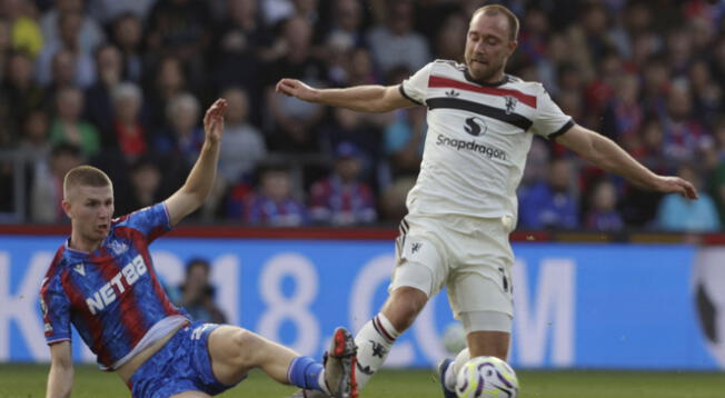 Manchester United se enfrentó a Crystal Palace.