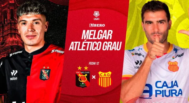 Melgar vs. Atlético Grau se enfrentarán en vivo por la Liga 1 2024.