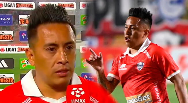 Christian Cueva declaró luego de su primera derrota con Cienciano.