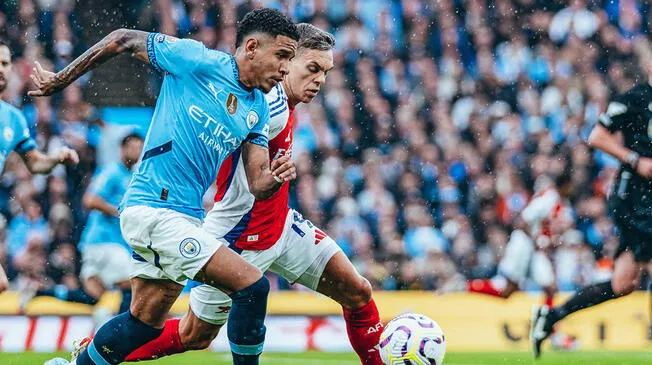 El local empezó ganando desde los primeros minutos, pero Arsenal pudo remontar. Foto: Manchester City