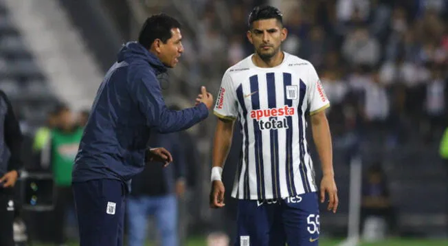 Carlos Zambrano fue cambiado inesperadamente ante Sport Boys