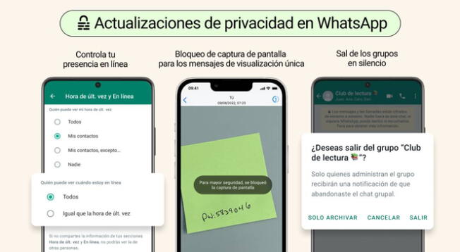 WhatsApp indica que existen maneras de fortalecer la protección de tu información.