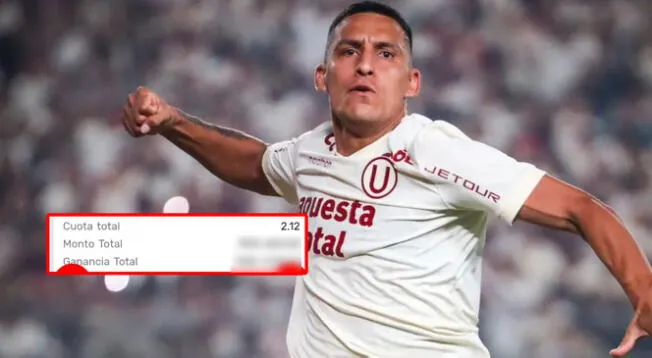 Hincha de Universitario podría ganar mucho dinero si gana el partido ante Comercio.