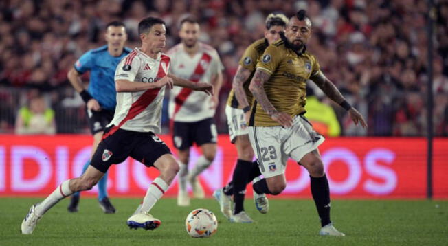 River Plate vs. Colo Colo se enfrentaron en el Monumental de Argentina.