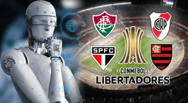 Inteligencia artificial revela quiénes son los favoritos para llegar a la final de la Libertadores.