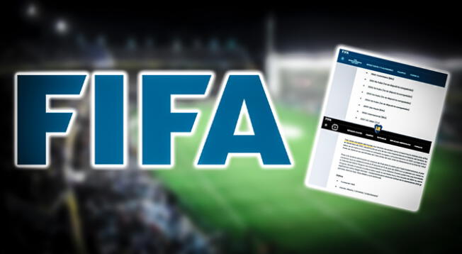 FIFA se rectificó públicamente tras dar mala información sobre títulos en su web.