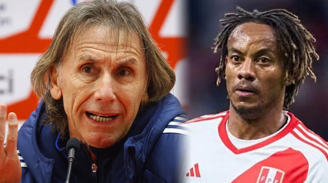 Ricardo Gareca habló sobre las polémicas declaraciones de André Carrillo