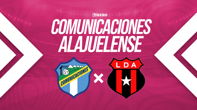 Comunicaciones y Alajuelense se enfrentan en el Estadio Cementos Progreso.