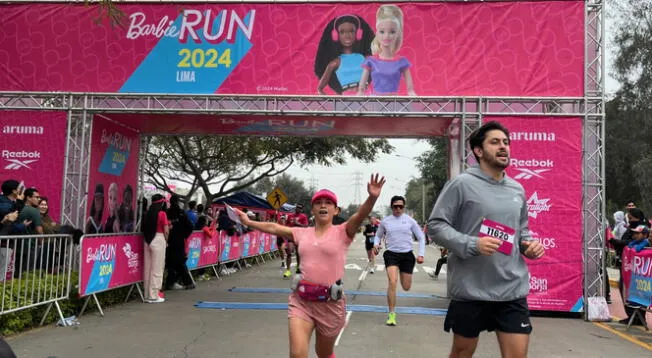 Barbie Run Lima 2024 contó con la participación de más de 5 mil participantes.