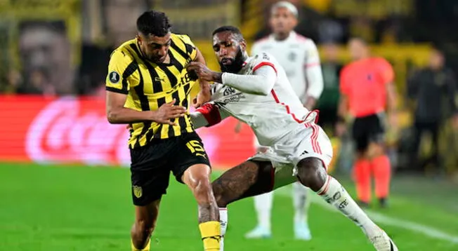 Peñarol y Flamengo empataron en el partido de vuelta de los cuartos de final de la Copa Libertadores.