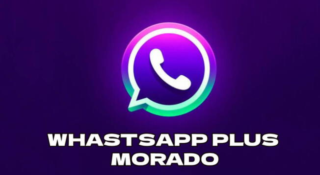 Descargra WhatsApp Plus Morado GRATIS para smartphones Android.