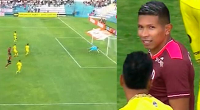 Edison Flores apareció en el Universitario vs. Comerciantes Unidos con golazo.