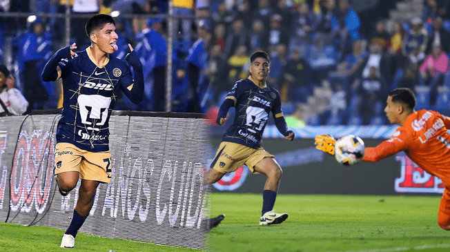 Piero Quispe fue la figura de Pumas ante América y recibió espectacular calificación.