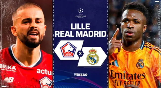 Real Madrid visita a Lille en Francia por la segunda fecha de la Champions League 2024.