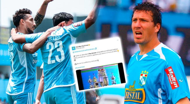 Sporting Cristal sorprende con publicación en el que figura Flavio Maestri.